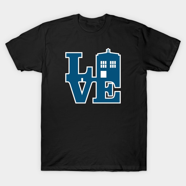 LOVE Doctor Who T-Shirt by designedbygeeks